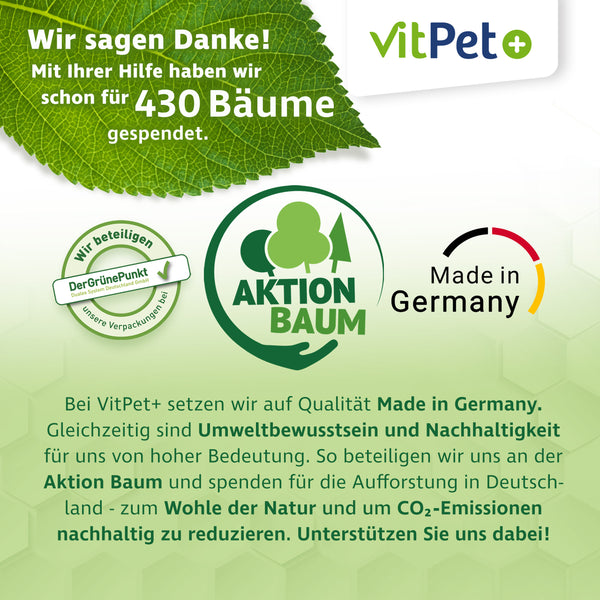MSM Hund – Premium MSM Pulver für Hunde und Katzen – 300 g inkl. Dosierlöffel
