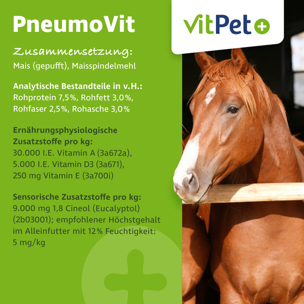 PneumoVit – Zur Unterstützung von Atemwegen – 1,2 kg inkl. Dosierlöffel